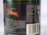 a close up of a bottle of wine with a label on it