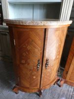 Paire d'encoignures en marqueterie de style Louis XV, bois d… (photo 3)