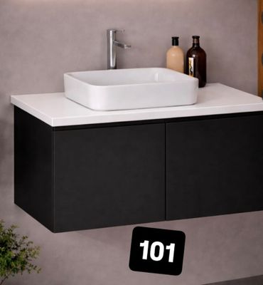 Meuble de salle de bain de 80cm , avec 2 portes , lavabos a …