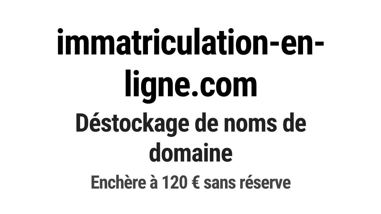 Destockage & Invendus