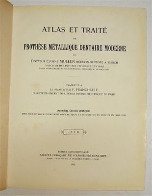 atlas et traite de prothee metalique dentaire moderne, moderne, moderne, moderne, moderne, moderne, moderne