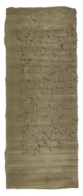 un gros plan d'un morceau de papier sur lequel on a écrit
