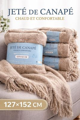 Lot de 5 jeter de canapé, chaud et confortable, 127 par 152 …
