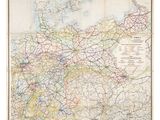 une carte du réseau ferroviaire britannique
