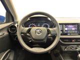 a picture of the interior of a car with a steering wheel and dashboard