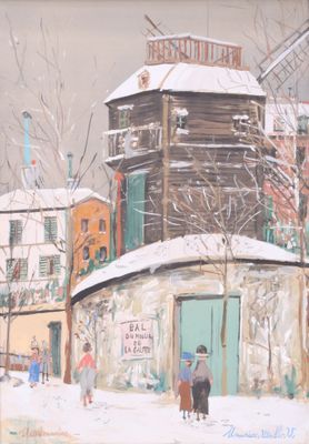 Maurice Utrillo (1883-1955) (d'après)