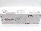 a box with a white label on it sitting on a white surface