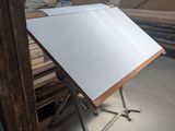 a table that is sitting in the middle of a room