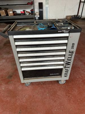 an image of a tool cabinet in a garage