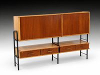 Pierre GUARICHE (1926-1995) : Buffet "Prefacto" constitué d'…