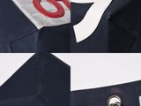 two pictures of a piece of clothing with a tie on it