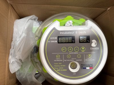 a box with a digital timer inside of it