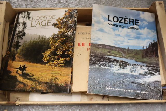 Lot de 5 cartons d’ouvrages divers 