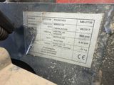 a label on the back of a tractor that is not working