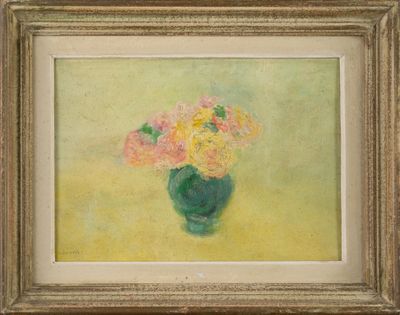 Maurice LOUVRIER (1878-1954) "Composition florale" HSP, SBG.