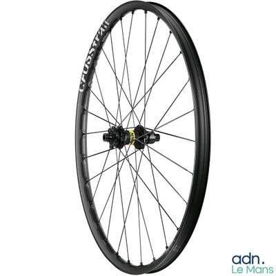 a close up of a bicycle wheel on a white background