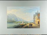 a picture of a picture of a painting on the wall
