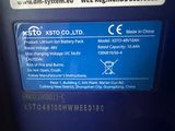 a close up of a label on the side of a machine