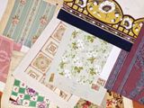 many different types of wallpapers on the table