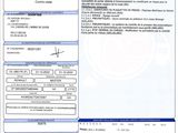 a document with a picture of a car on it