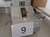 a box with a number on it sitting on the floor