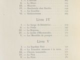 an old book with a list of things on it