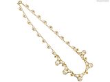 une image représentant un collier en or serti de diamants sur fond blanc