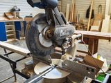 a picture of a circular saw in a workshop