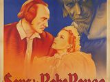 une affiche du film « Sous un rôle rouge », avec les acteurs
