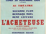 a poster advertising a concert for the musical ' la cachetteuse '