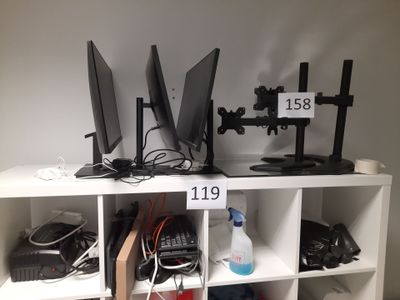 3 écrans HUAWEI et KOORUI 2 supports d'écran - Photo 1