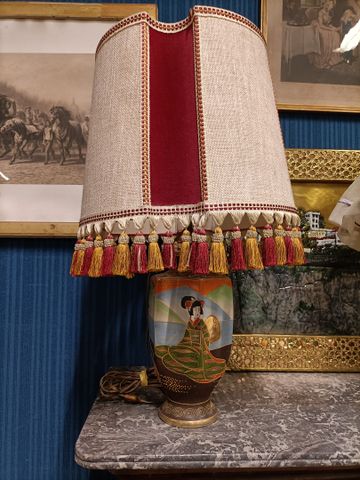 Lampe céramique Satsuma