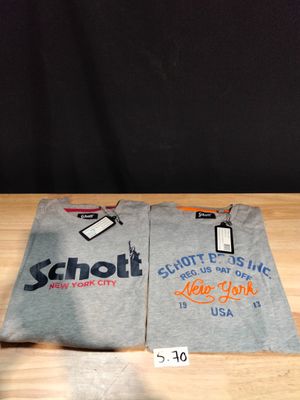 Lot de 2 T-shirts Schott Taille XL