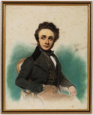 Francois-Philippe de HAUSSY (1812-1891). Portrait de Charles…