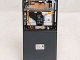 a picture of a cell phone with a broken battery