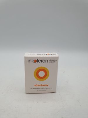 une boîte blanche sur laquelle figure un logo orange et jaune