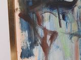 a picture of a painting on the wall of a room