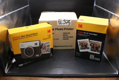 EL375 KODAK mini short 3 retro avec sa recharge de pellicule