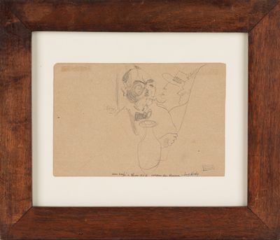 une image représentant un dessin d'un homme tenant une batte de baseball