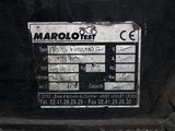 a picture of a close up of a label on the back of a truck