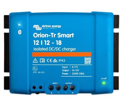 Victron Energy Orion-TR Smart 12/12-Volt 18 A 220 W CC-CC BA…