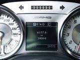 a close up of a car dashboard with a speedometer