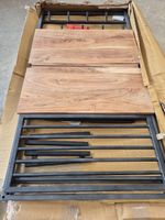Vestiaire d'entrée ALONG - en acacia et métal - 70x35x182 cm… (photo 2)