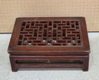 Table basse en bois exotique, asiatique (photo 2)