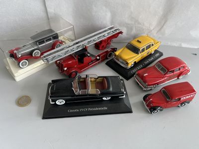 Divers 1/43. Véhicules anciens Marques diverses.