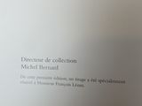 a close up of a book with a picture on it