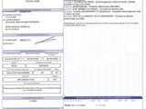 a close up of a document with a barcode on it