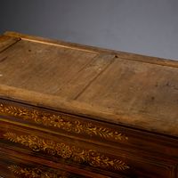Commode droite en palissandre et placage de palissandre (écl… (photo 6)
