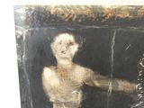 une photo d'un tableau représentant un homme dans une baignoire