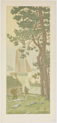 Henri Rivière (1864-1951) - La brume. - Photo 1